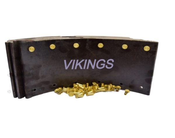 Leyparts P3614951 Brake Lining Kit FrontRR   WRIVETS   STD