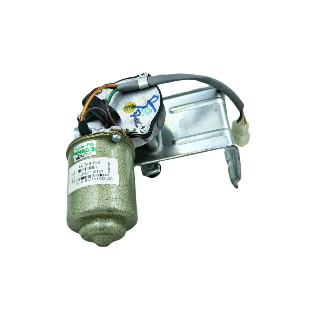 LucasTVS 26071536 Wiper Motor Assembly 12V (Tata) Vikings Automobile