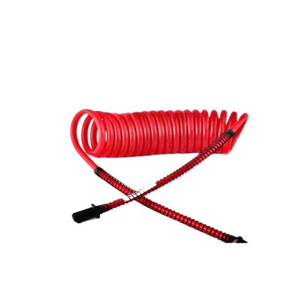 Leyparts F1B02300 Trailer Brake Hose RED Coiled Hose
