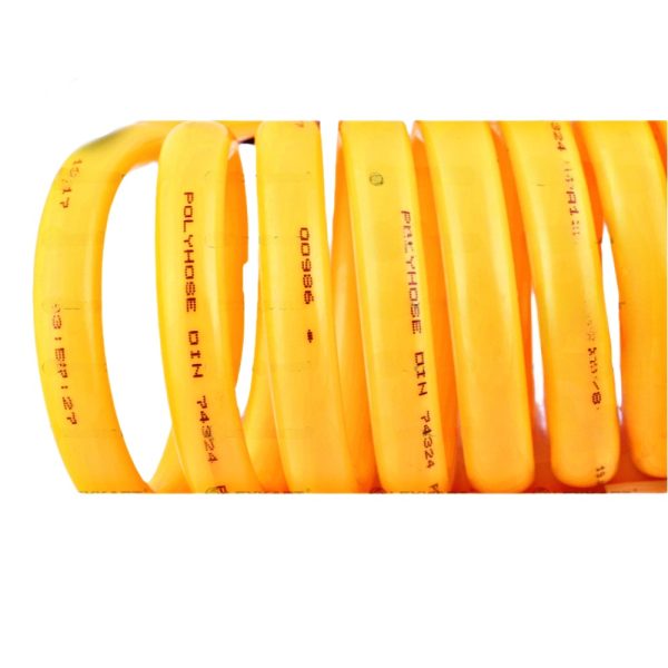 Leyparts F1B02400 Trailer Brake Rose   Yellow Coiled Hose