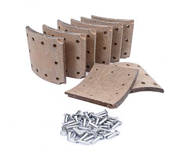 EICHER IC358379 KIT BRAKE LINING (140 X160) (STD) AL H