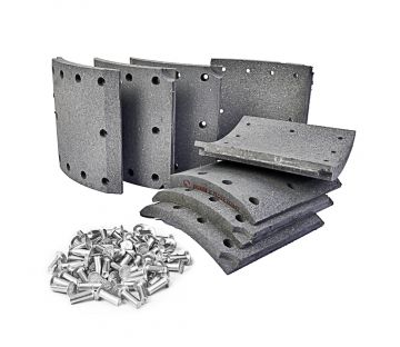 EICHER IC332210 BRAKE LINING (410X180) TVS/TS/2
