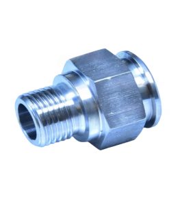 LEYPARTS P0B00057 CONNECTOR STRAIGHT (M18)